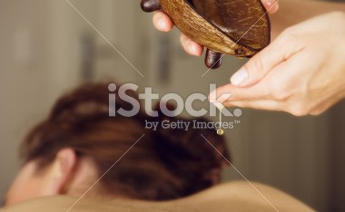 Illustration de massage californien